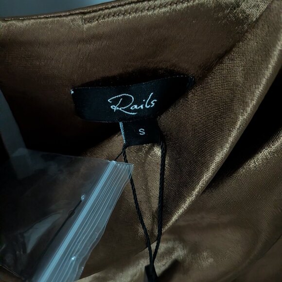 NWT Rails Loretta Top in ginger size small - Picture 4 of 5